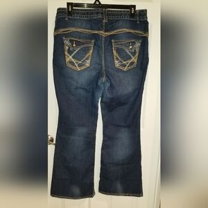 LANE BRYANT JEANS CUT FLARE SIZE 18